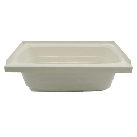 LIPPERT 24IN X 36IN BATHTUB; RIGHT DRAIN - PARCHMENT 209376